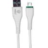 Orbatt Micro Usb Fast & Heavy Duty Charging Cable 20W Power Compatible for Smartphone/Tablet/Laptop, Data transfer and 5A Superior durability(1.5M White)