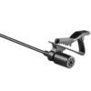 Boya ByM1 Auxiliary Omnidirectional Lavalier Condenser Microphone with 20ft Audio Cable (Black) - Image 3