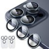 Bsoukmart iPhone 15 Pro Max/15 Pro/14 Pro Max/14 Pro Camera Lens Protector Compatible for 15 Pro Max/15 Pro/14 Pro Max/14 Pro iPhone Accessories