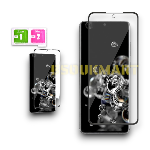 Bsoukmart Tempered Glass Screen Protector with Wipes Kit For Samsung?Galaxy S23