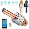 BSOUKMART Advance Wireless Singing Mike Multi-Function Bluetooth Karaoke Mic with Microphone Speaker - Random Color - Image 2