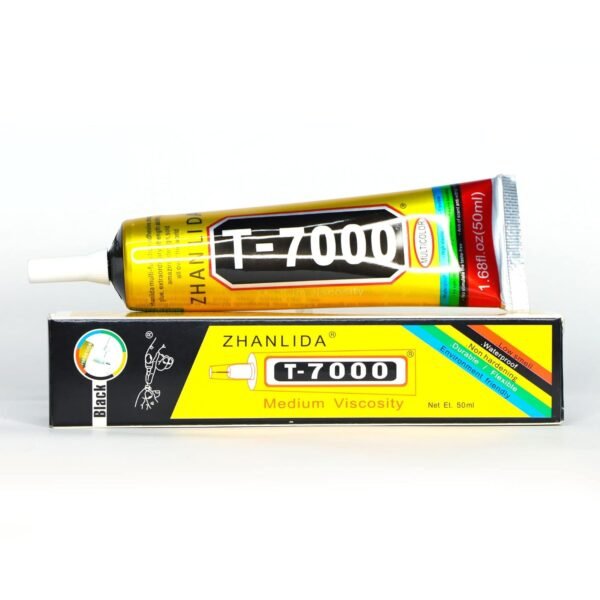 Bsoukmart T 7000 50ml Mobile Display Black Glue, Multipurpose Fabric Glue, Mobile Glue for Screen Repairing, This can also be used for Jewelry, Shoes, Art and Crafts. (Black) - Image 2