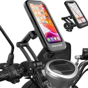 Bsoukmart-Bike Phone Holder 360 Rotation Motorcycle Smartphone Case