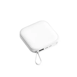 Mi 10000mAh mini 15Watt Fast Charging Power bank for Mobile, Speaker, Tablet, earbuds and toys(White)