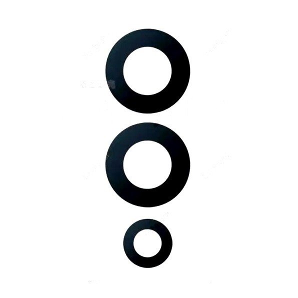 BSoukmart Camera Lens for Vivo V23 Pro Black - Image 2