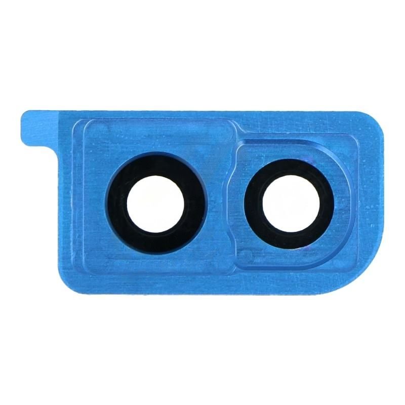 BSoukmart Camera Lens Glass with Frame for Samsung Galaxy A30 Blue - Image 2