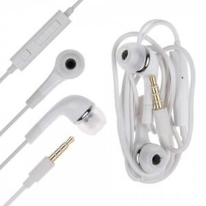 BSoukmart Earphone for Vivo Y20 2020 - Handsfree, In-Ear Headphone, White