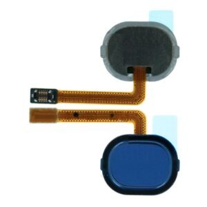 BSoukmart Fingerprint Sensor with Flex Cable for Samsung Galaxy A30 Blue
