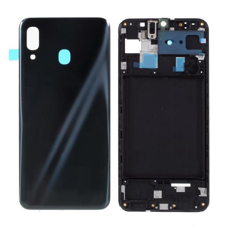 BSoukmart Full Body Housing for Samsung Galaxy A30 - Black