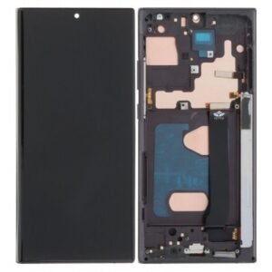 BSoumart LCD with Touch Screen for Samsung Galaxy Note 20 Ultra 5G - Black (display glass combo folder)