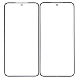 BSoukmart Front Glass for Samsung Galaxy S22 5G - Black