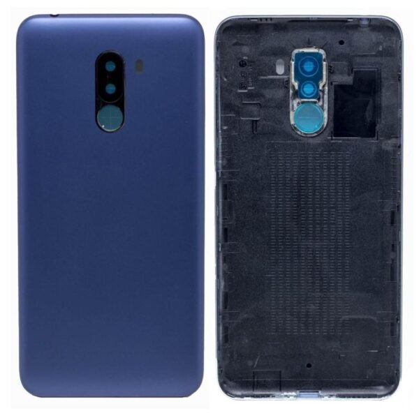 BSoukmart Back Panel Cover for Xiaomi Pocophone F1 - Blue