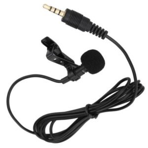 BSoukmart Collar Clip On Microphone for Xiaomi Redmi 12 5G - Professional Condenser Noise Cancelling Mic