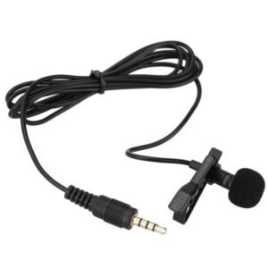 BSoukmart Collar Clip On Microphone for Xiaomi Redmi Note 12 Pro - Professional Condenser Noise Cancelling Mic
