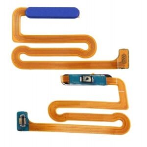 BSoukmart Fingerprint Sensor with Flex Cable for Samsung Galaxy M12 Blue