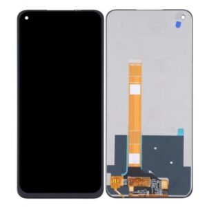 BSoukmart LCD with Touch Screen for Realme 6 - Black (display glass combo folder)