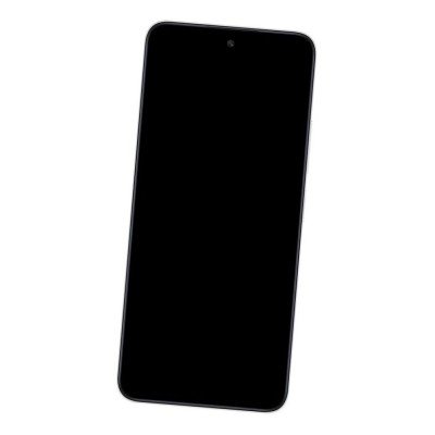 BSoukmart Camera Lens Glass with Frame for Xiaomi Redmi 12 5G Blue