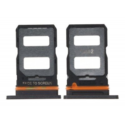 BSoukmart SIM Card Holder Tray for Xiaomi Redmi Note 12 Pro Plus 5G - Black