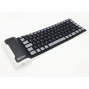 BSoukmart Wireless Bluetooth Keyboard for Samsung Galaxy F62 - Flexible & Portable