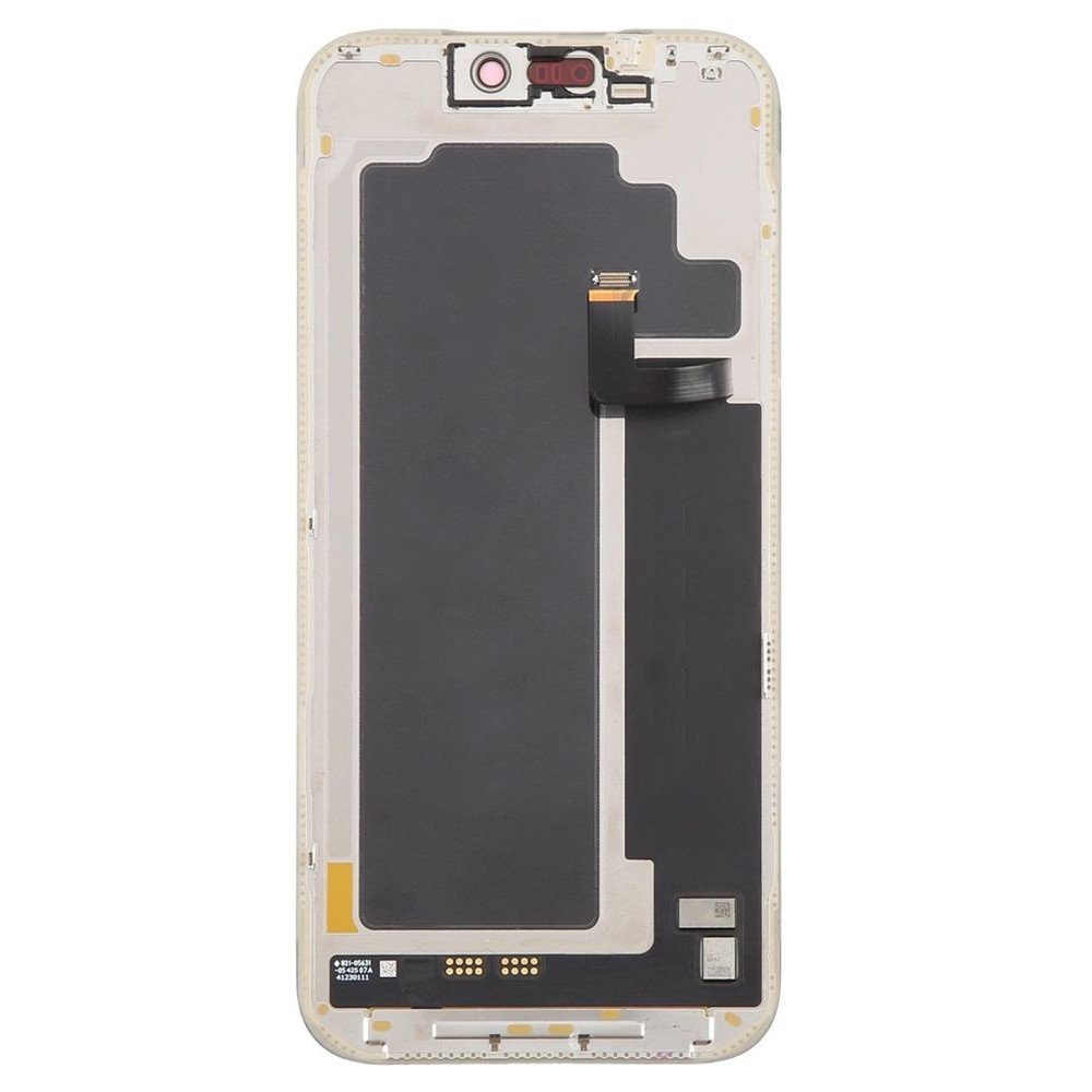 Bsoukmart LCD with Touch Screen for Apple iPhone 17 Pro Max - White (display glass combo folder) - Image 3